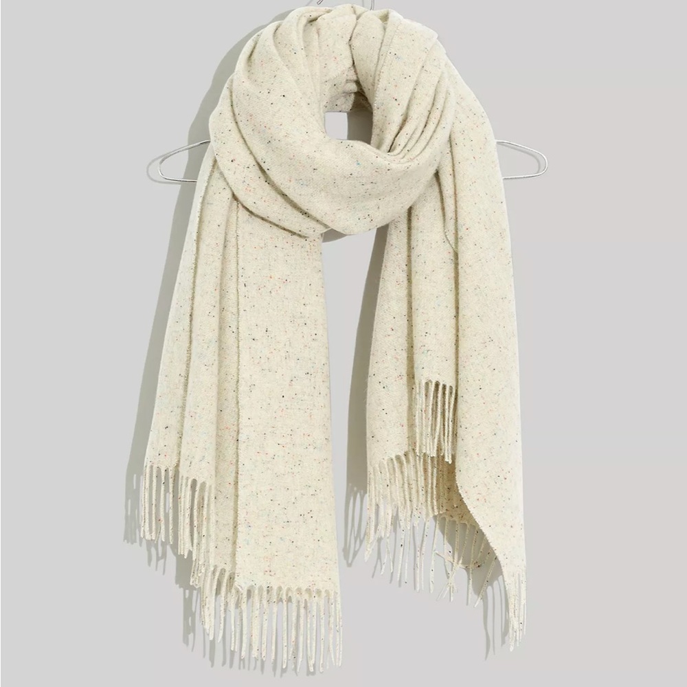 Madewell Rainbow Flecked Wool Scarf